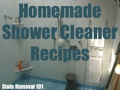 Best Homemade Shower Cleaner to Make it Sparkle - My Heavenly Recipes