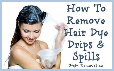 How To Remove Hair Dye Drips Spills From Hard Surfaces