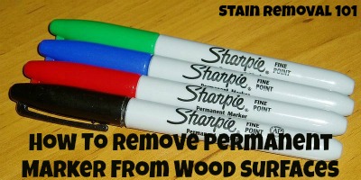 How to Remove Permanent Marker from Wood