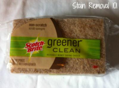 Scotch-Brite Greener Clean Natural Fiber Non-Scratch Scrub Sponge, Pack Of  3