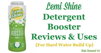 Lemi Shine detergent booster reviews and uses