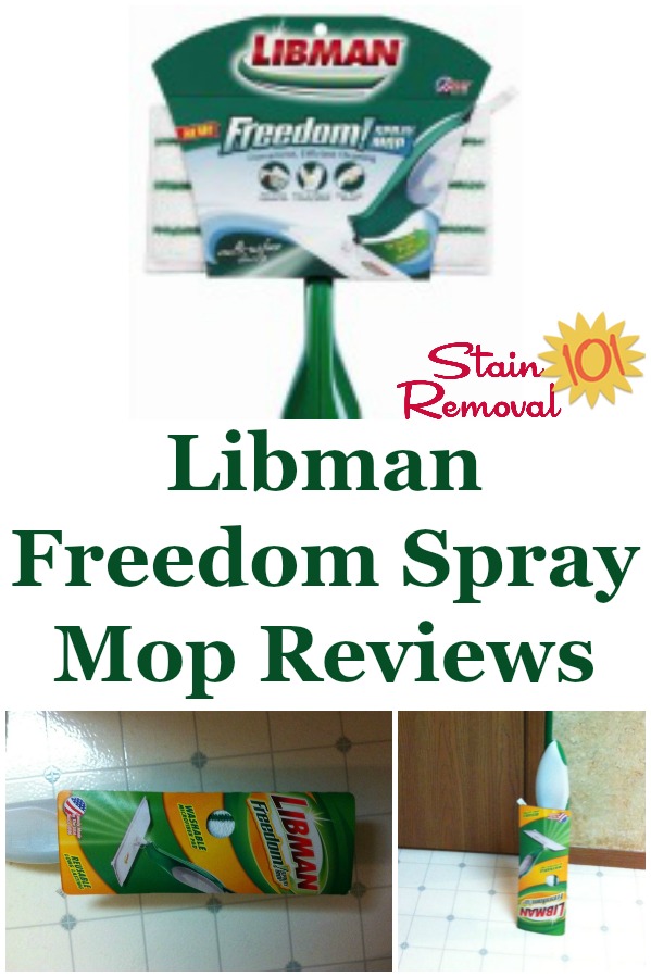 Libman Freedom Spray Mop reviews, including how this works for cleaning of kitchen floors {on Stain Removal 101} #LibmanFreedomSprayMop #SprayMop #CleaningEquipment