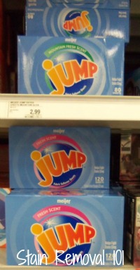 Meijer Jump dryer sheets