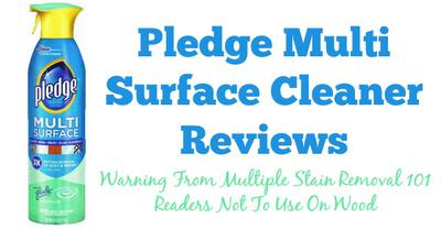 Pledge Multi Surface Clean & Dust Wipe reviews in Cleaning Wipes