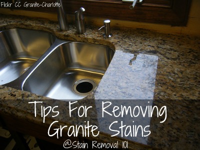 Tips For Removing Granite Stains From Countertops More