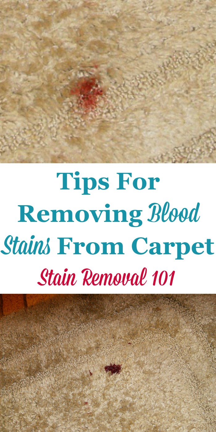 Removing Blood Stains From Carpet