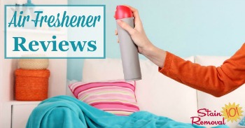Air freshener reviews