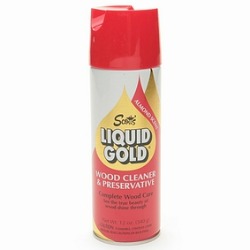 Aerosol Liquid Gold Wood Cleaner & Preservative
