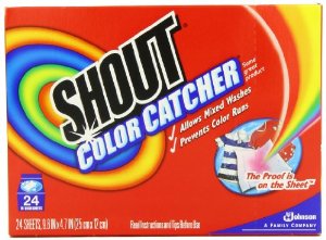 A color catcher claims to absorb dye in the wash. We tested to see if it  worked. - Reviewed