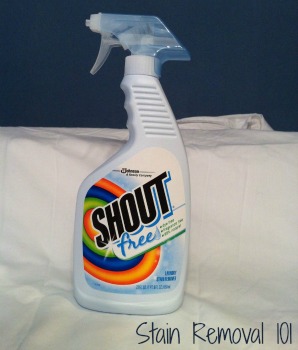 Shout Free Stain Remover Reviews: Hypoallergenic Pretreater