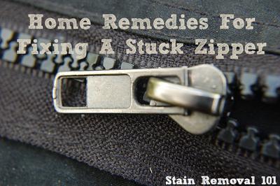 Fix a Sticky Zipper  Tips-n-Tricks Household