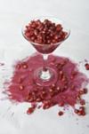 Pomegranate Juice Stains Easily