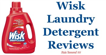 Wisk laundry detergent reviews