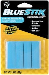 blue mounting putty
