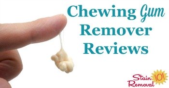 Chewing gum remover reviews