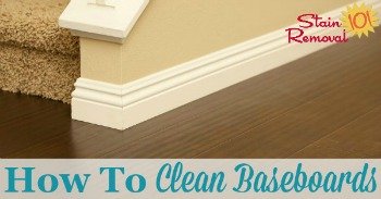 How to clean baseboards