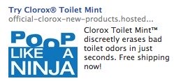 clorox toilet mint advertisement clorox toilet mint advertisement