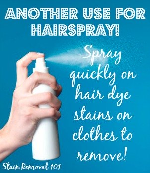 Hair Dye Removal Tips For Clothes, Carpet & Other Fibers