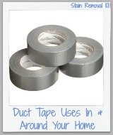 duct tape uses around your home