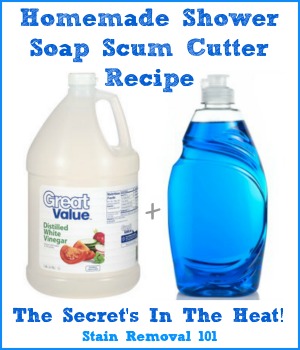 Homemade Shower Cleaner Recipes: For Daily Use & Heavy Duty