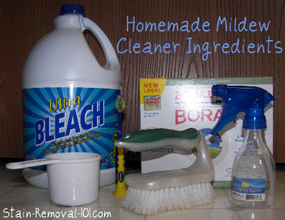 Homemade Mildew Cleaner Recipes