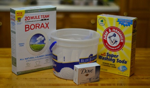 homemade powder laundry detergent ingredients