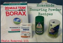 homemade scouring powder recipes