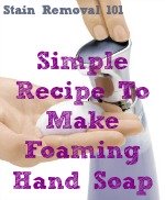 how to make foaming soap