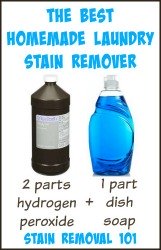 The best homemade laundry stain remover recipe
