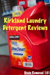 Kirkland laundry detergent reviews