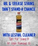 Lestoil cleaner uses