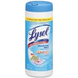 Lysol Dual Action Wipes, Crisp Linen Scent