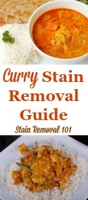 How To Remove Curry Stains
