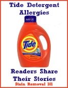 Tide detergent allergies