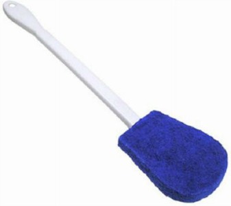 toilet scrubber quickie bowl super scrubbing wonders stains works hard square water mfg tub pad brush won dave surfaces bathtub