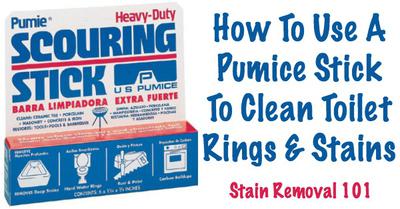 Use Pumice Stick To Clean Toilet Ring Use Pumice Stick Or Stone To Clean Toilet Ring