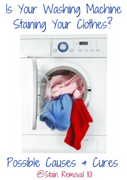 Washing Machine Stains: Possible Causes And Cures