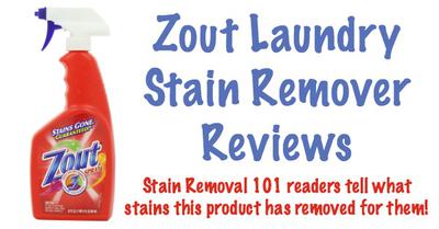 Zout Stain Remover Reviews & Uses